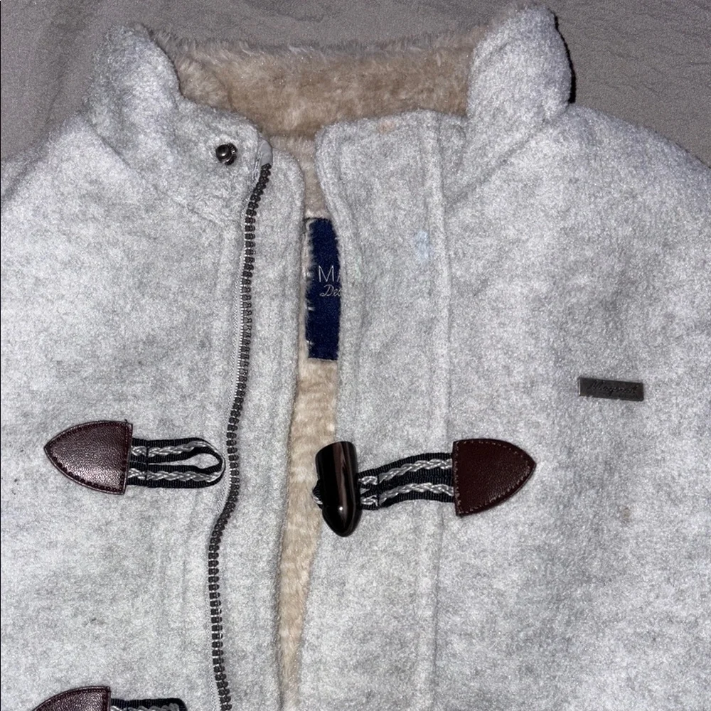 Soft, fleece Kids Gray Vest